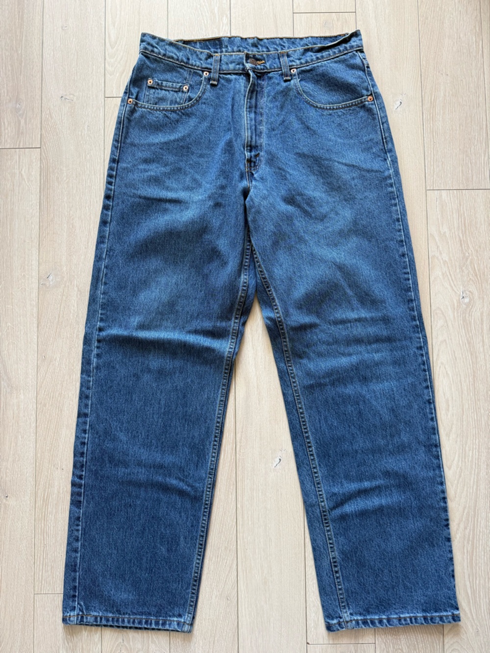 Vintage 90s Levi’s 569 Jeans Mens 34x32 Blue Denim Loose Baggy EUC